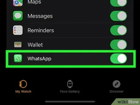 Imagen titulada Get WhatsApp on Apple Watch Step 5