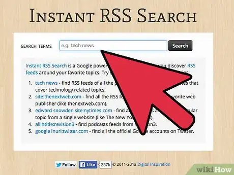 Imagen titulada Find RSS Feeds on the Web Step 2