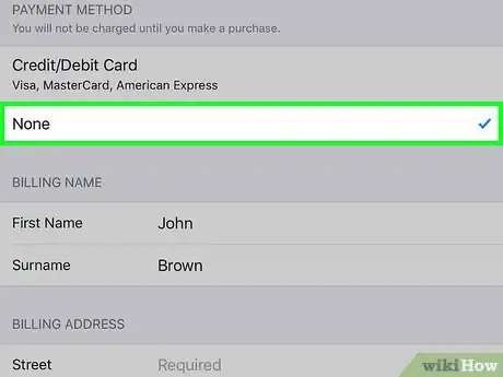 Imagen titulada Create an Apple ID Without a Credit Card Step 19