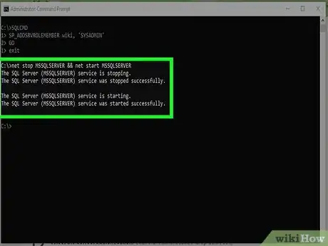 Imagen titulada Reset SA Password in Sql Server Step 21