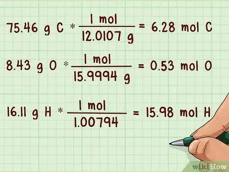 Imagen titulada Find Molecular Formula Step 8