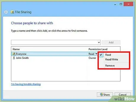 Imagen titulada Share a Folder Step 5