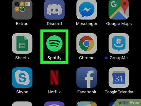 Imagen titulada Hide Recently Played Artists on Spotify on iPhone or iPad Step 1