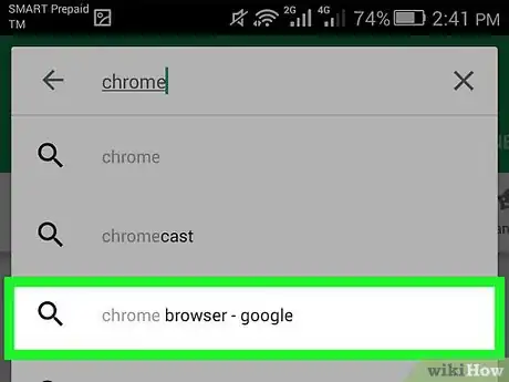 Imagen titulada Get Google Chrome for Android Step 4