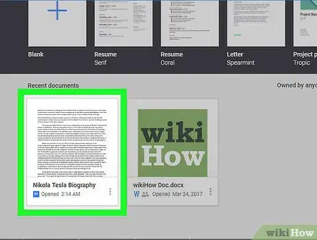 Imagen titulada Add an Outline to a Google Doc on PC or Mac Step 2