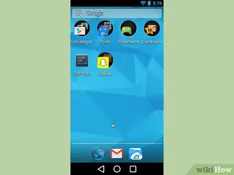 Imagen titulada Screenshot a Snapchat Step 11