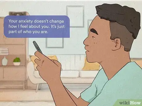 Imagen titulada Comfort Someone with Anxiety over Text Step 1