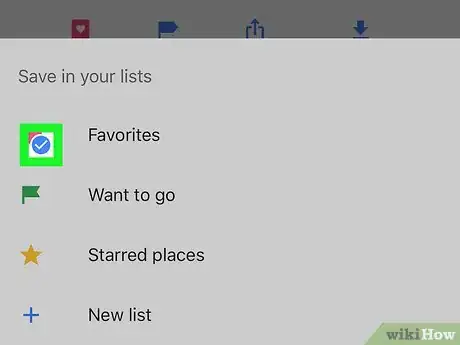 Imagen titulada Remove Saved Places on Google Maps on iPhone or iPad Step 8