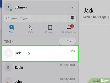 Imagen titulada Delete Messages on Skype Step 9