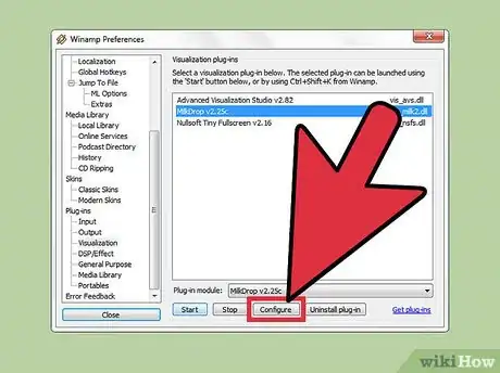 Imagen titulada Change Visualizations in Winamp Step 9