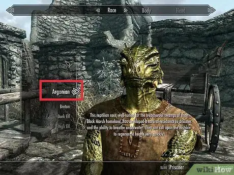 Imagen titulada Create the Right Character for You in Skyrim Step 2