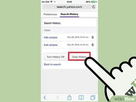 Imagen titulada Delete Yahoo History Step 12