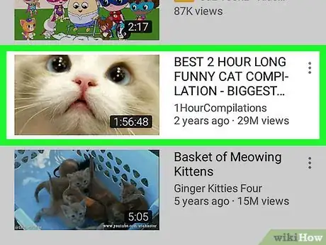 Imagen titulada Copy a URL on the YouTube App on Android Step 3