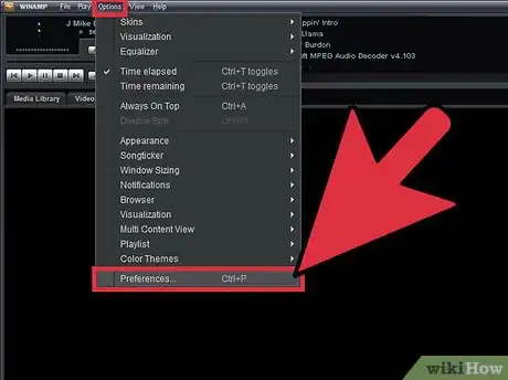 Imagen titulada Change Visualizations in Winamp Step 4
