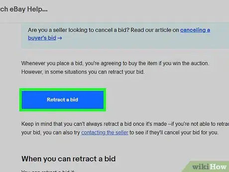 Imagen titulada Cancel a Bid on eBay Step 4