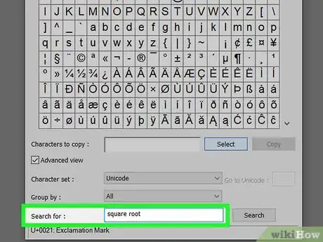 Imagen titulada Type Square Root on PC or Mac Step 18
