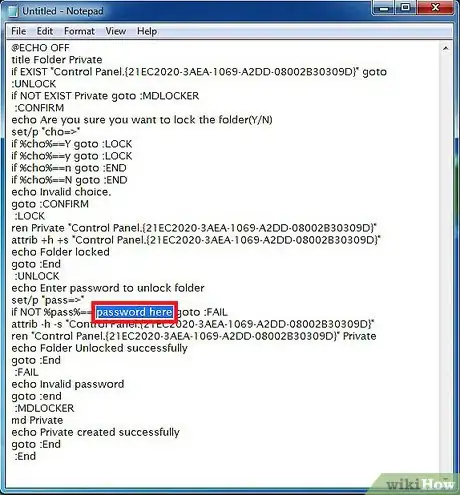 Imagen titulada Lock a Folder Without Using Any Program Step 3