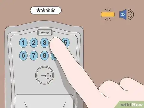 Imagen titulada Change Code on Schlage Lock Step 9