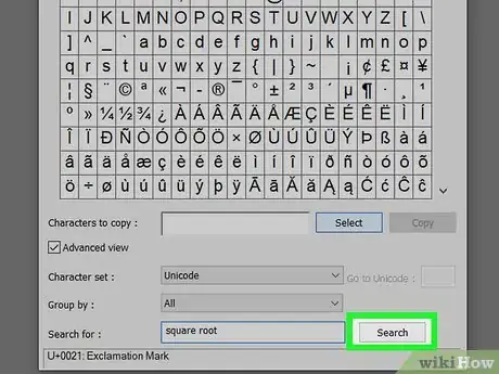Imagen titulada Type Square Root on PC or Mac Step 19