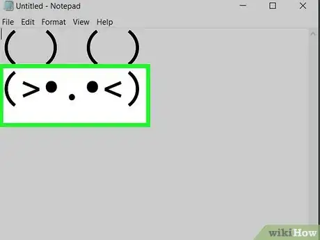 Imagen titulada Make a Bunny by Typing Characters on Your Keyboard Step 26