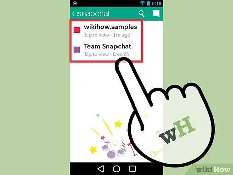 Imagen titulada Screenshot a Snapchat Step 12