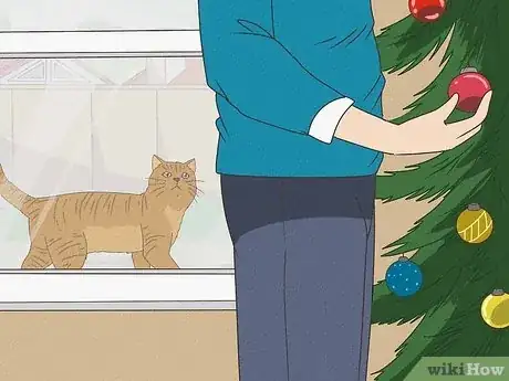 Imagen titulada Cat Proof Your Christmas Tree Step 2
