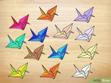 Imagen titulada Assemble a Senbazuru Step 11