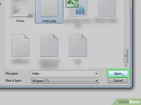 Imagen titulada Open a PHP File Step 6