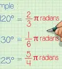 convertir de grados a radianes