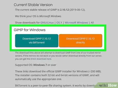 Imagen titulada Install GIMP Step 1