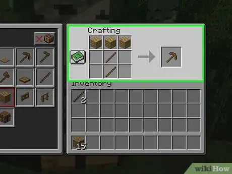 Imagen titulada Mine in Minecraft Step 1