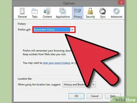 Imagen titulada Enable Cookies in Firefox Step 5