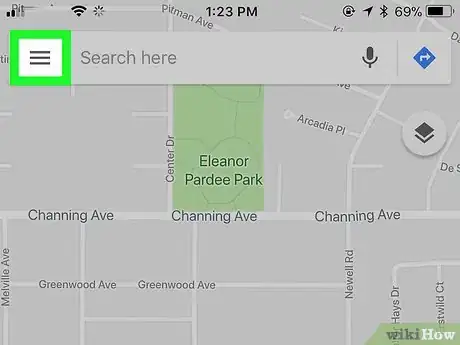 Imagen titulada Remove Saved Places on Google Maps on iPhone or iPad Step 2