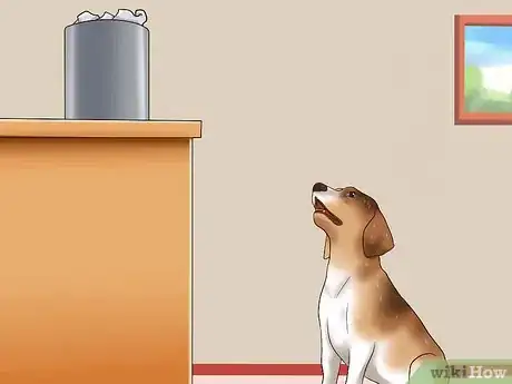 Imagen titulada Teach Your Dog Not to Get Into Garbage Cans Step 1