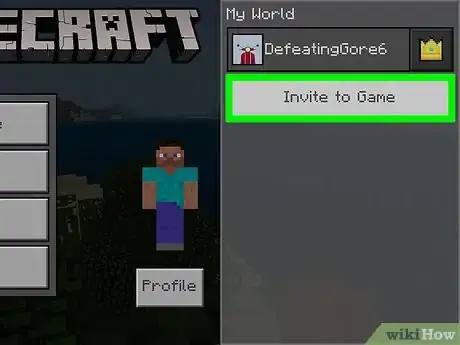 Imagen titulada Play Online Worldwide Minecraft PE Multiplayer Step 20