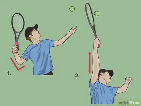 Imagen titulada Hit a Flat Serve in Tennis Step 08
