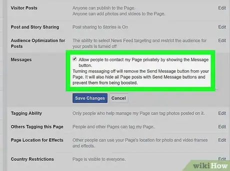 Imagen titulada Send a Message from a Facebook Page Step 4