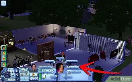 Imagen titulada Have a Brilliant Party in Sims 3 Step 1