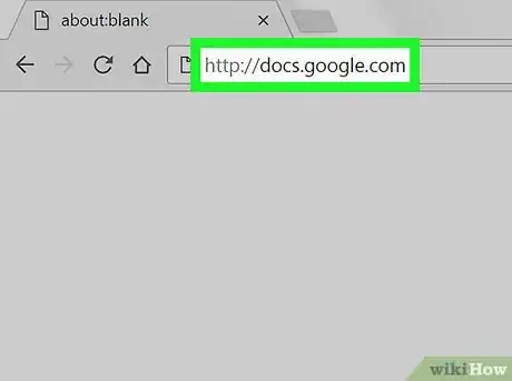 Imagen titulada Double Space in Google Docs Step 1