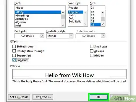 Imagen titulada Type Subscript Step 9