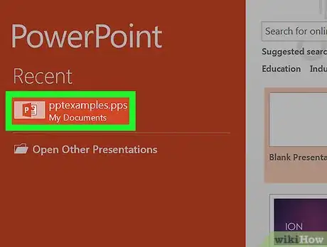 Imagen titulada Convert Pps to PPT Step 2