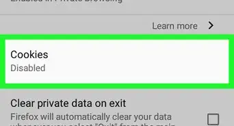 borrar las cookies en Firefox