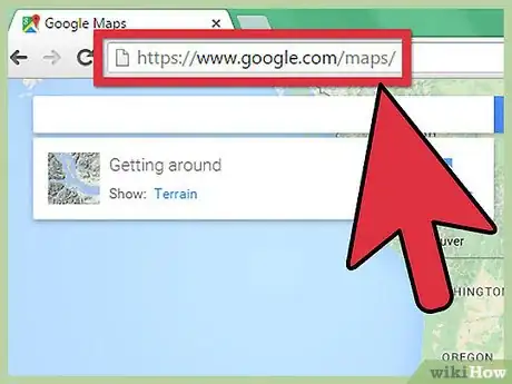 Imagen titulada Measure Distance on Google Maps Step 1