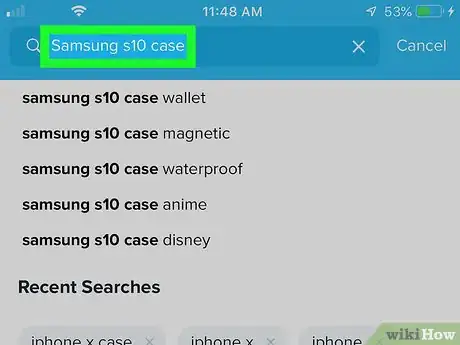 Imagen titulada Delete Search History on the Wish App Step 4