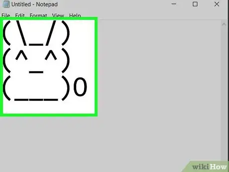 Imagen titulada Make a Bunny by Typing Characters on Your Keyboard Step 36
