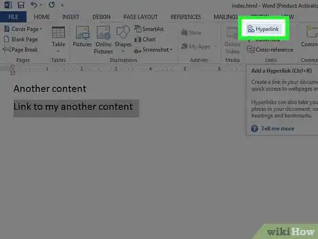 Imagen titulada Make a Website With Word Step 15