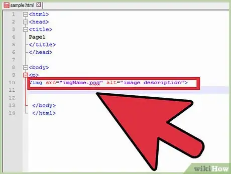 Imagen titulada Center an Image in HTML Step 2
