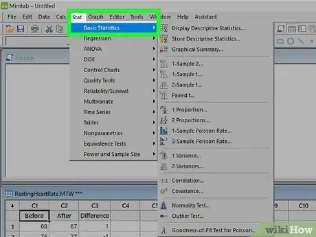 Imagen titulada Use Minitab Step 5