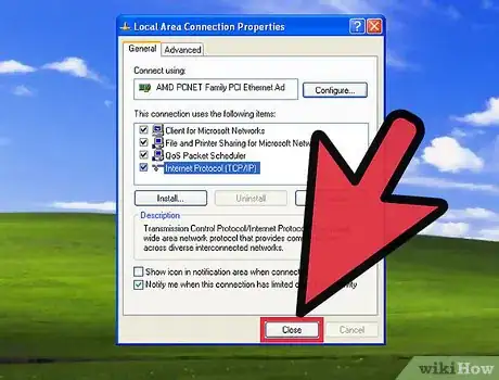 Imagen titulada Set up DHCP Network Settings on Windows XP Step 9