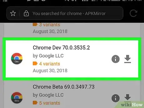 Imagen titulada Get Google Chrome for Android Step 13